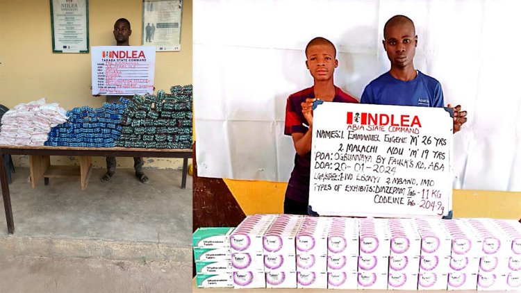 NDLEA arrests 3 suspects with 5,653,000 pills of tramadol in Kano 3 NDLEA