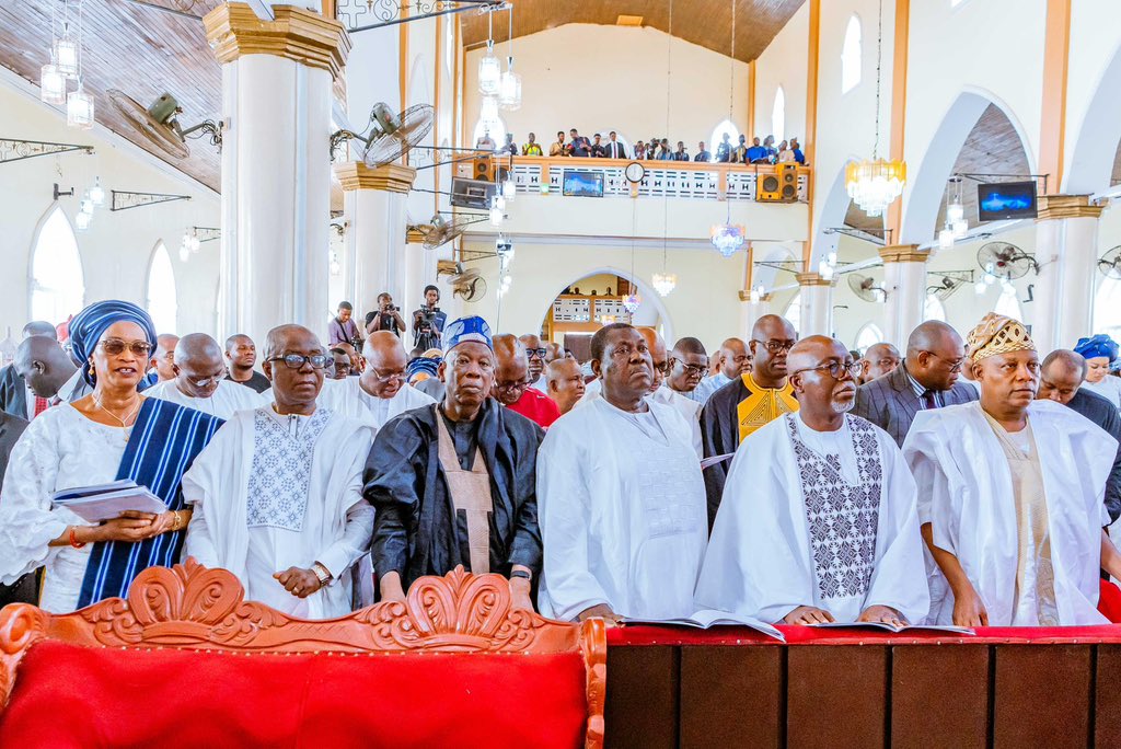Tinubu, governors pay last respect to Akeredolu in Owo (Photos) 2 20240223 164724