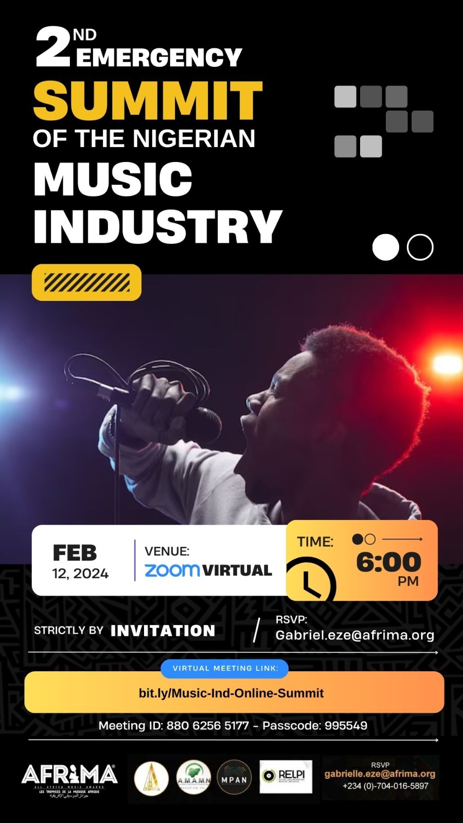 2ND NIGERIAN MUSIC INDUSTRY MEETING