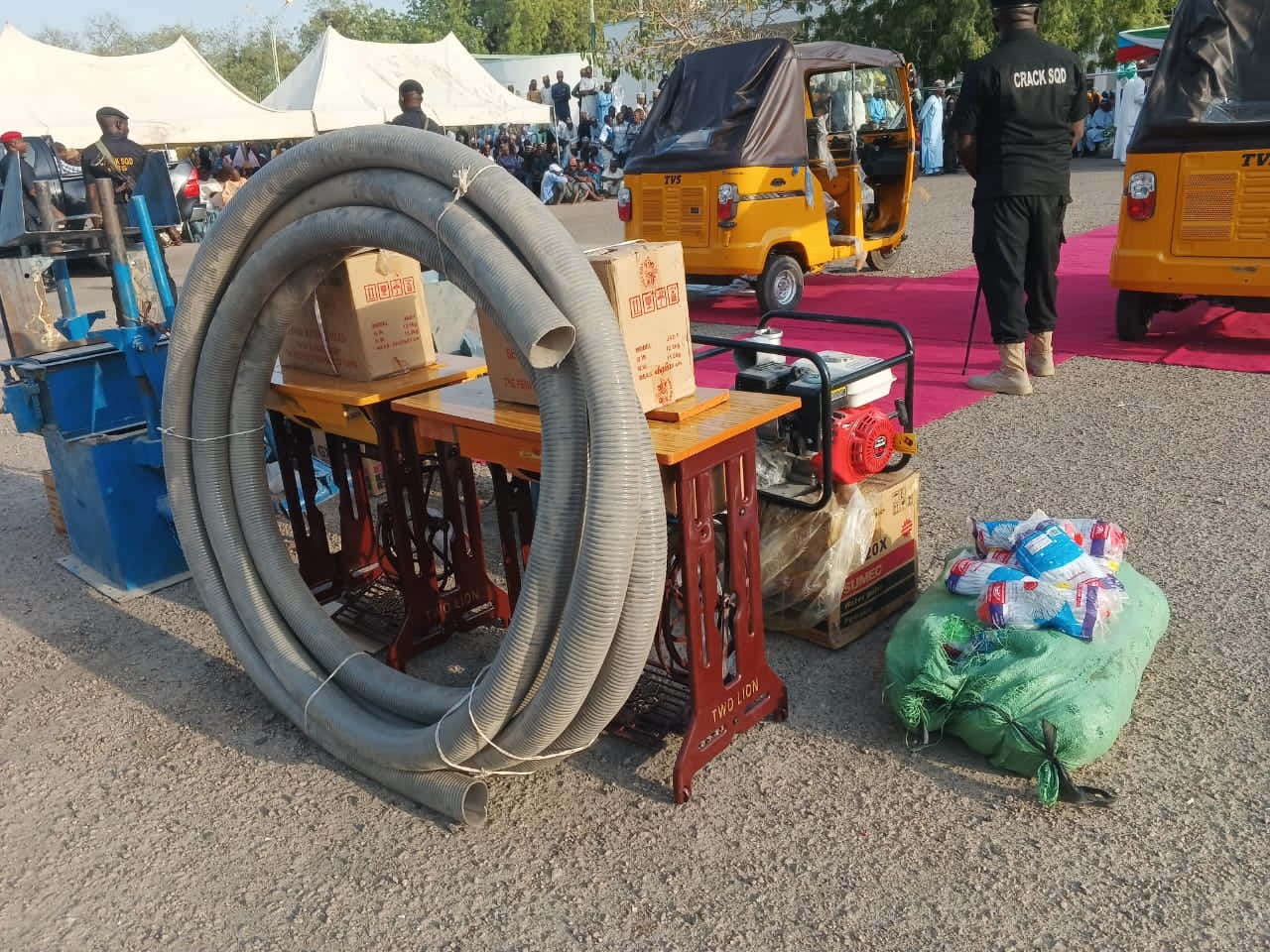 Zulum flags off distribution of empowerment facilities for Borno Central constituents 5 IMG 20240226 WA0067