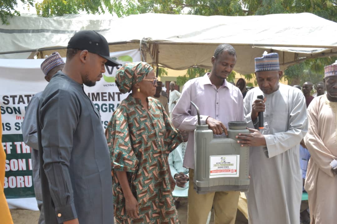 VSF distribute farming inputs to Borno farmers