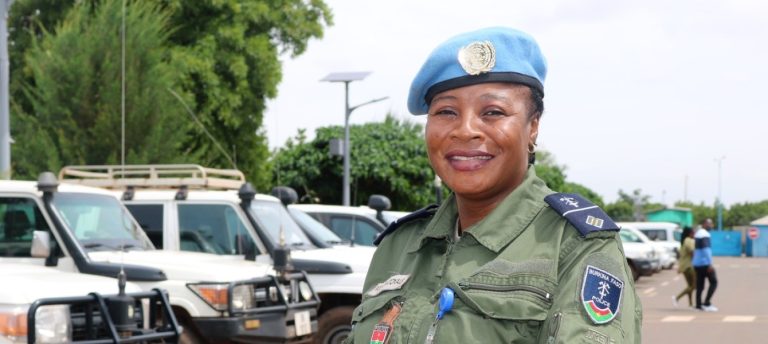 Burkinabé peacekeeper receives UN Woman Police Officer of the Year award 1 6607F2AA 350B 4552 A3E3 5D293648F846 768x344 1