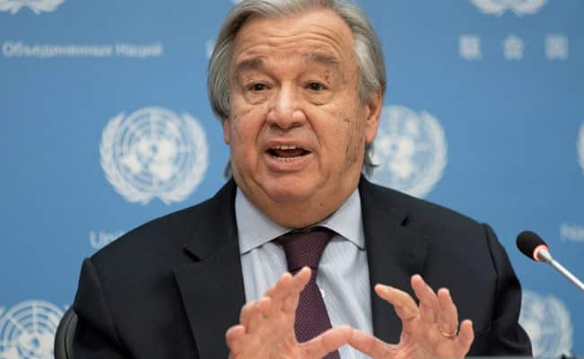 UN Secretary general Antonio Guterres