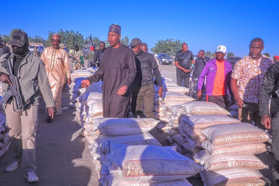 Zulum shares N221.7 million cash, food items to 67,454 households in Gambiru Ngala 1 IMG 20240108 WA0043