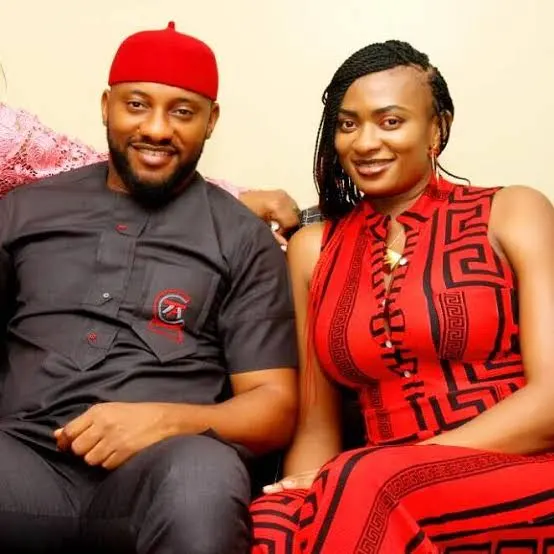 Yul Edochie and his estranged wife, May