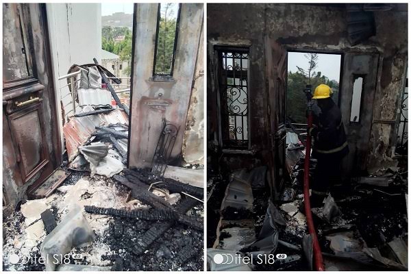 Fire guts FCT Minister of State house