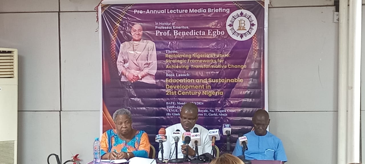 Public Lecture in honour of Prof Benedicta Egbo holds on March 21 1 Chiakor press conference