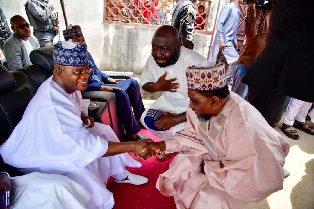 Former Kogi State Governor, Yahaya Bello was among the dignitaries that graced the wedding ceremony.
