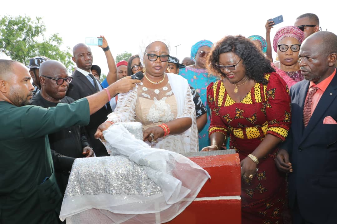 Tinubu's daughter inaugurates vocational centre at Havilla University 1 Mujidat Folashade Tinubu-Ojo inaugurating the International Centre for Vocational and entrepreneurial skill and research at Havilla University in Cross River State.