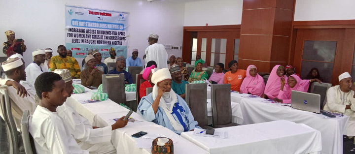 Stakeholders advocate for protection of women against violence in Bauchi 18 Group photograph of the participants at the meeting