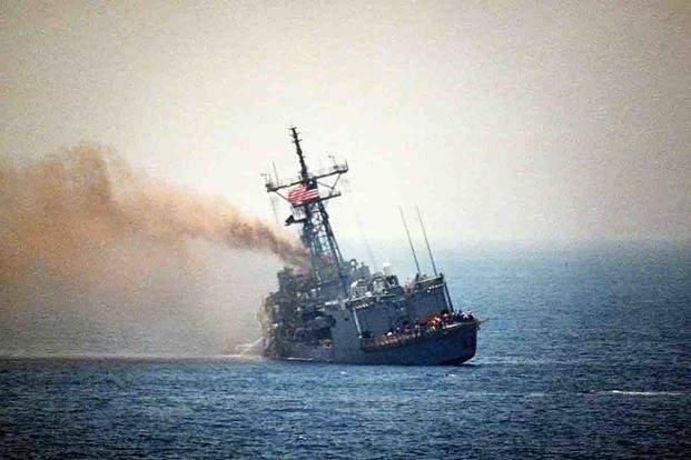 Ukraine drone attack sinks Russian warship off of Crimea 8 Russian warship