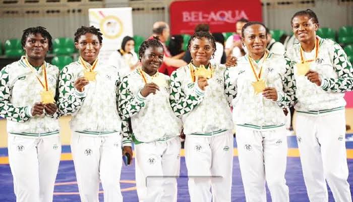 African Games: Nigerian wrestlers sweep gold in Ghana 1 African Games: Nigerian wrestlers sweep gold in Ghana