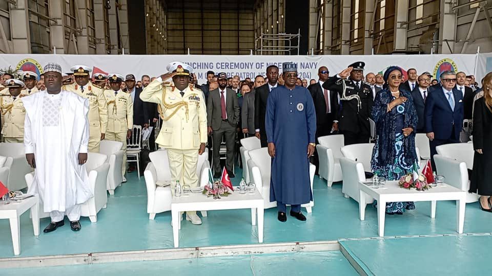 Nigerian Navy launches offshore patrol vessel to boost maritime security 1 Nigerian Navy launches offshore patrol vessel to boost maritime security