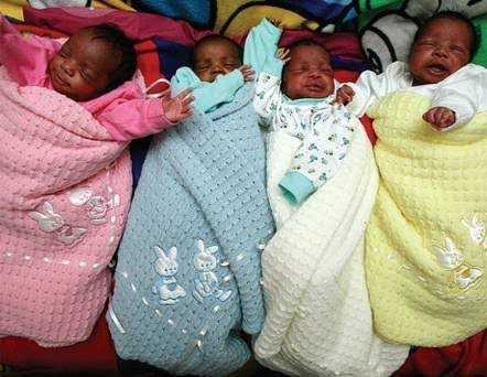 JUTH records first set of IVF quadruplets 1 JUTH records first set of IVF quadruplets