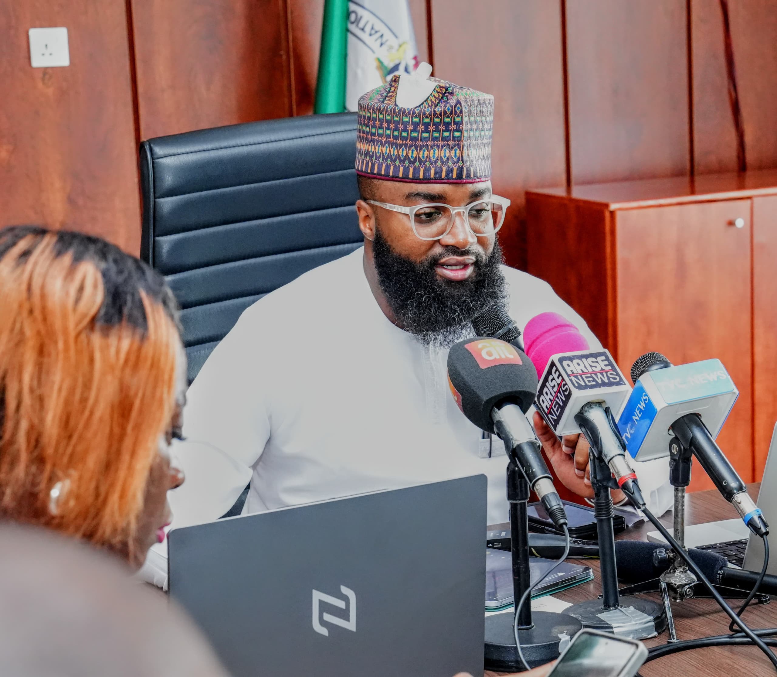 Accelerated technology: NASENI unveils 4 new products 1 The Executive Vice Chairman/CEO of the National Agency for Science and Engineering Infrastructure (NASENI), Mr Khalil Suleiman Halilu briefing the media during the unveiling of new products from the Agency at its headquarters in Abuja on Thursday May 9, 2024.