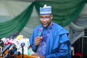 Borno reaffirms promotion of rights, welfare of persons with disabilities 2 Borno State Commissioner of Information and Internal Security, Professor Usman Tar.