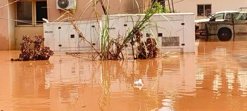 INEC office in Edo State ravaged by flood