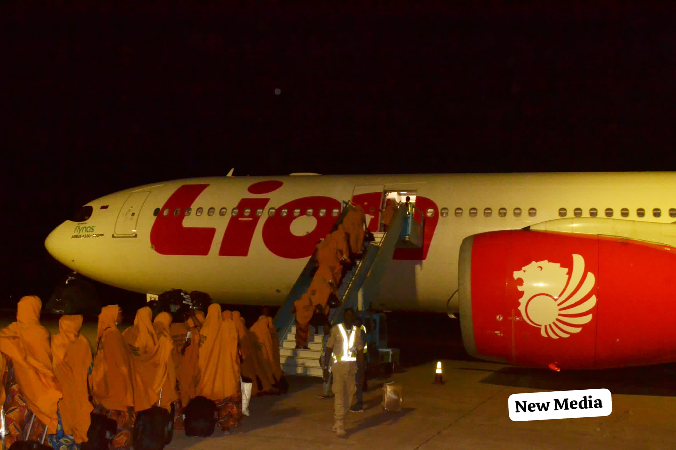 Zulum flags off 2024 Borno pilgrimage as first flight airlifts 410 pilgrims to Mecca 26 IMG 20240527 WA0014