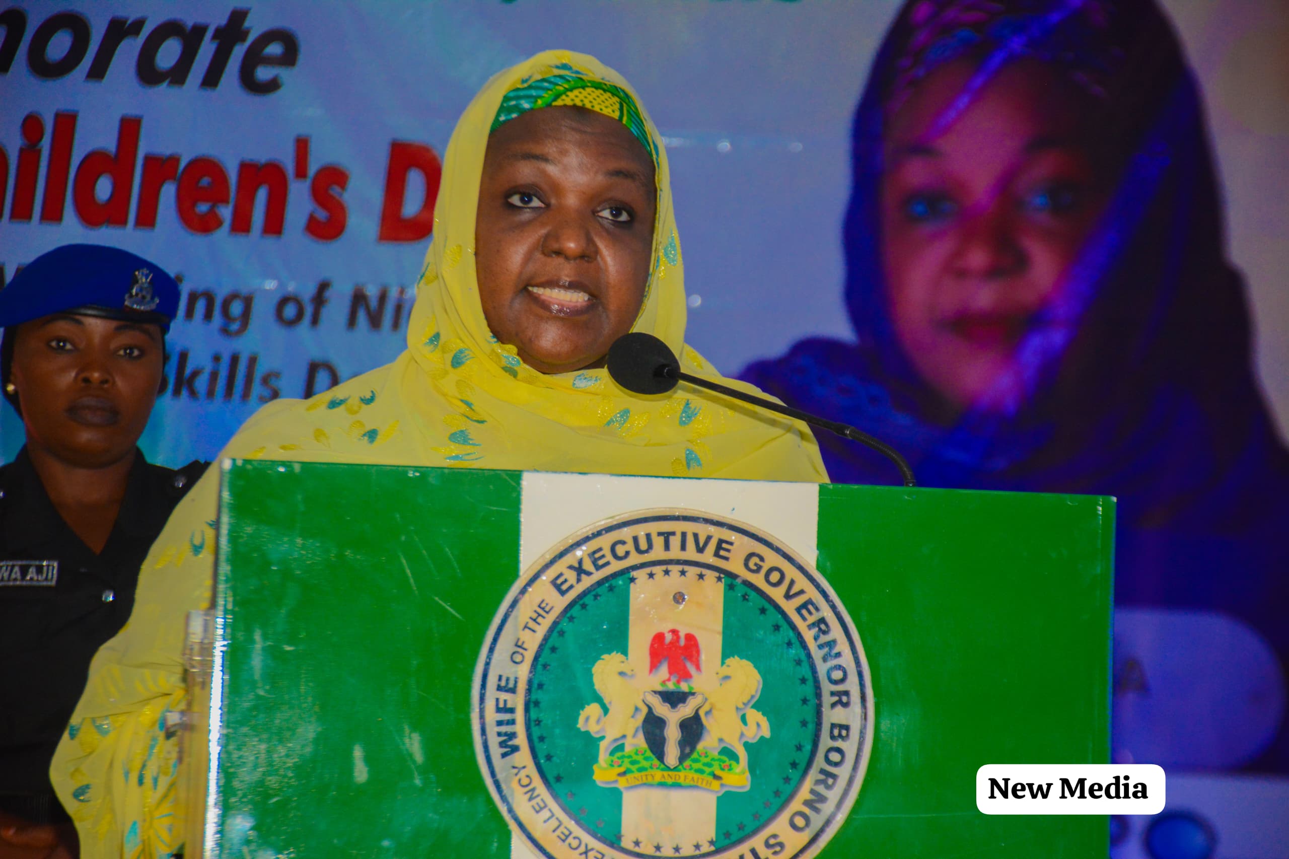Borno First Lady commemorates World Children's Day in Maiduguri 2 First Lady of Borno State, Dr. Falmata Babagana Zulum