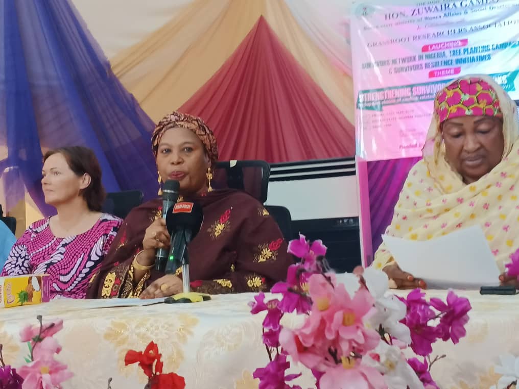 Commissioner of Women Affairs and Social Development, Hon. Zuwaira Gambo