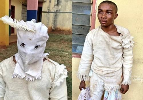 Police arrest Nsukka masquerade for physically assaulting female nurse 6 Police arrest Nsukka masquerade for physically assaulting female nurse