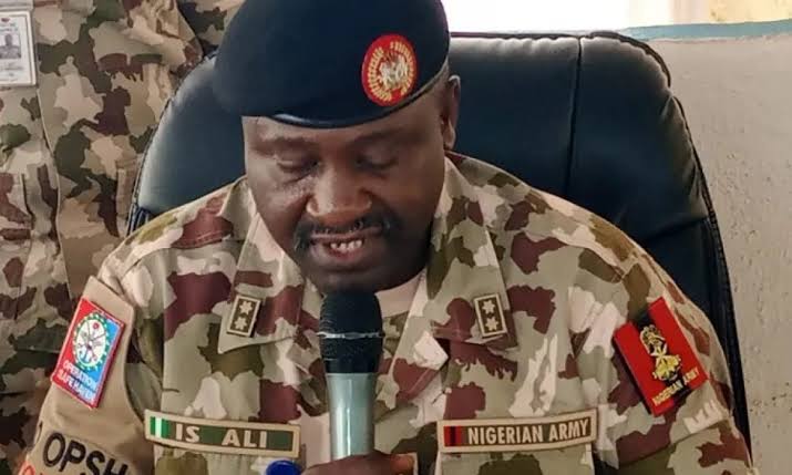 MNJTF Force Commander, Maj Gen Ibrahim Sallau Ali