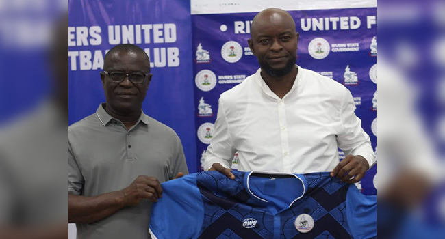 Finidi George appointed as Rivers United coach 1 Finidi George