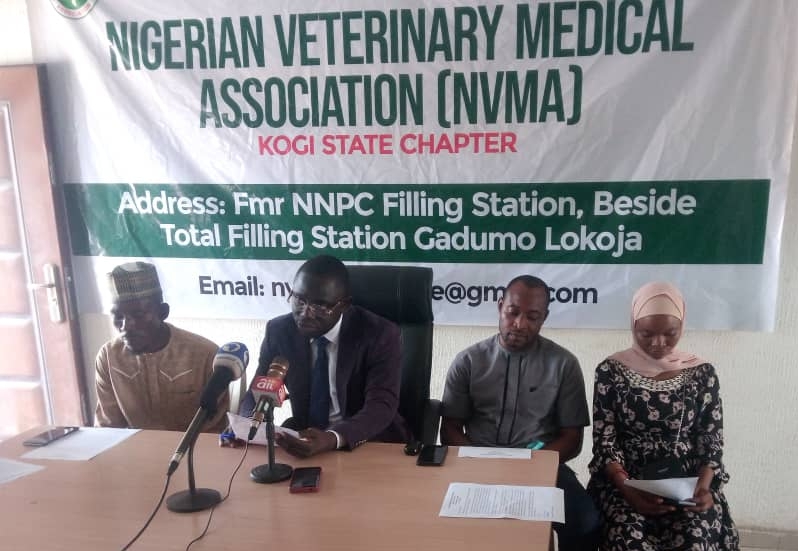 Nigerian Veterinary Doctors call for creation of Livestock Development Ministry in Kogi 1 Chairman of NVMA in Kogi State, Omotugba Tolu, while addressing newsmen in Lokoja,