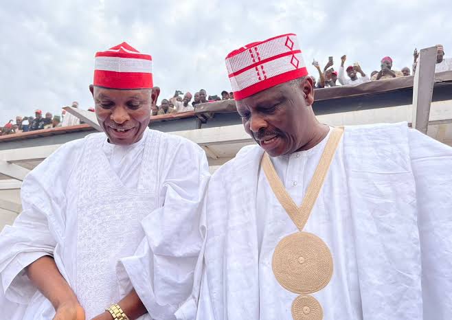 Sen. Rabi’u Kwankwaso and Kano State Governor, Abba Yusuf