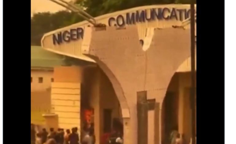 Protest: NCC office complex set ablaze in Kano