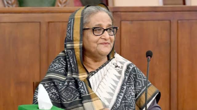 Bangladesh's prime minister, Sheikh Hasina,
