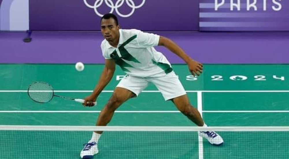 Nigerian badminton star, Opeyori crashes out of Olympics 1 Nigerian Badminton star, Anuoluwapo Opeyori