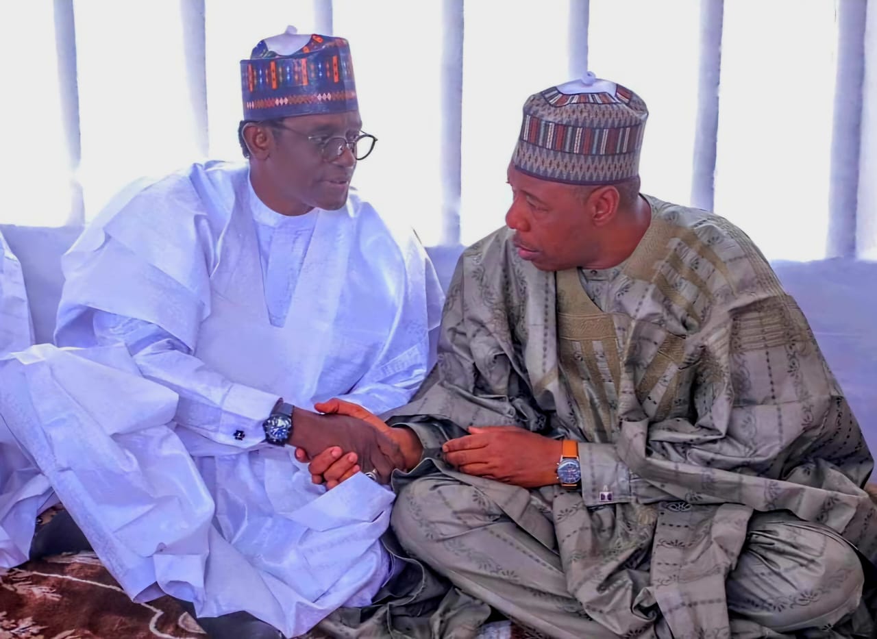 Borno State Governor, Babagana Zulum and Yobe State Governor, Mai Mala Buni