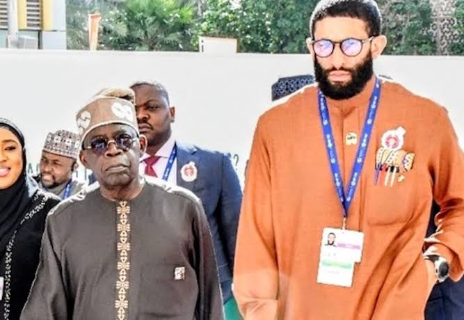 President Bola Tinubu and Chief Ajuri Ngelale