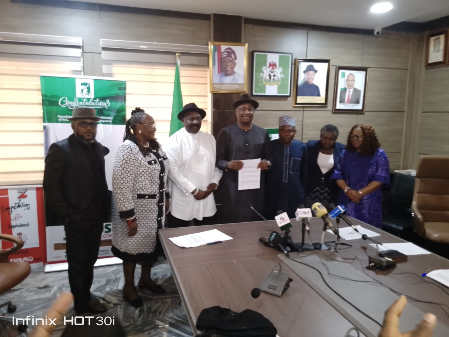 Nigeria signs updated NCAA procedure on “dry -lease” aircraft to advance productivity 1 Cross section of official sign of updated NCAA procedure for IDERA 1536x1152 1