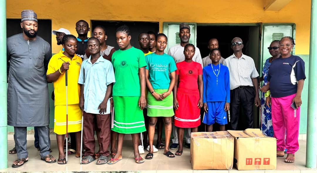 Philanthropist supports FCT Blind School with 205 walking canes 1 IMG 20241024 WA0000