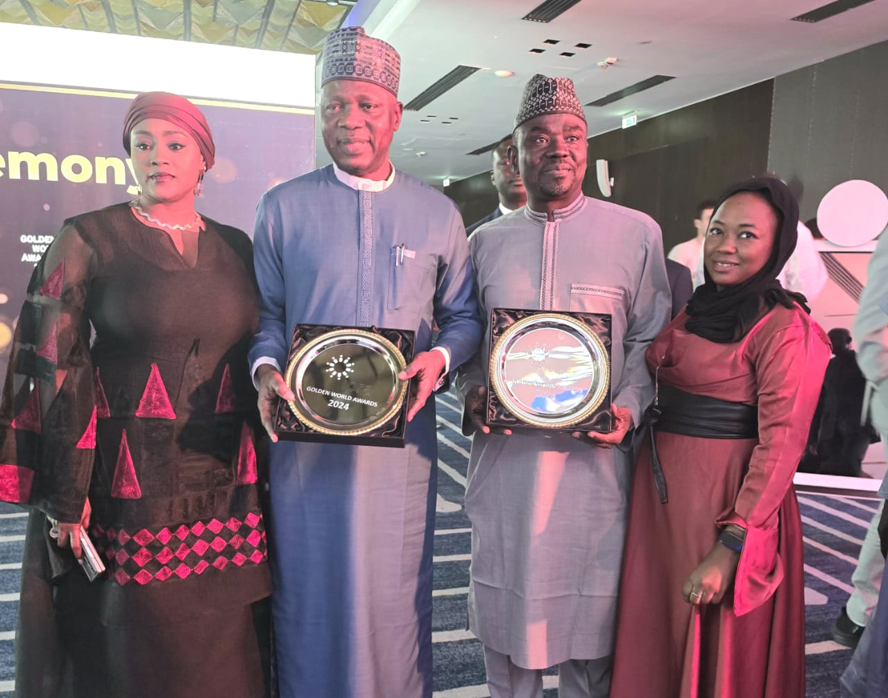 Nigerian Customs and Image Merchants Bag PR Golden World Awards in Belgrade 1 IPRA Award Belgrade