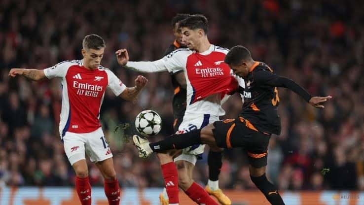 Scrappy Arsenal edge 1-0 win over Shakhtar Donetsk 16 images 23 28