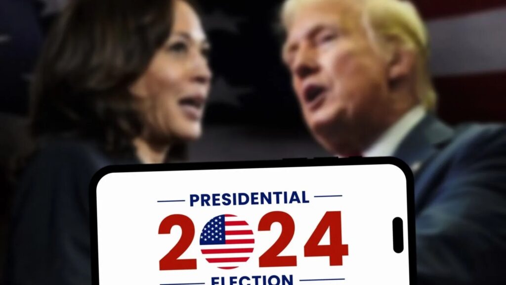 Kamala Harris and Donald Trump