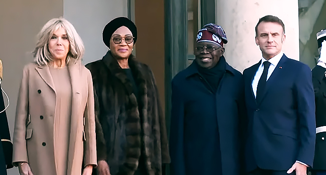 Macron welcomes Tinubu to France on historic visit 1 Tinubu In Paris