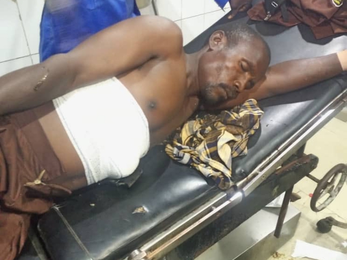 Abuja native doctor testing 'bulletproof' charm shoots himself in stomach, lands in hospital 1 img tmp tag1732966741635 1