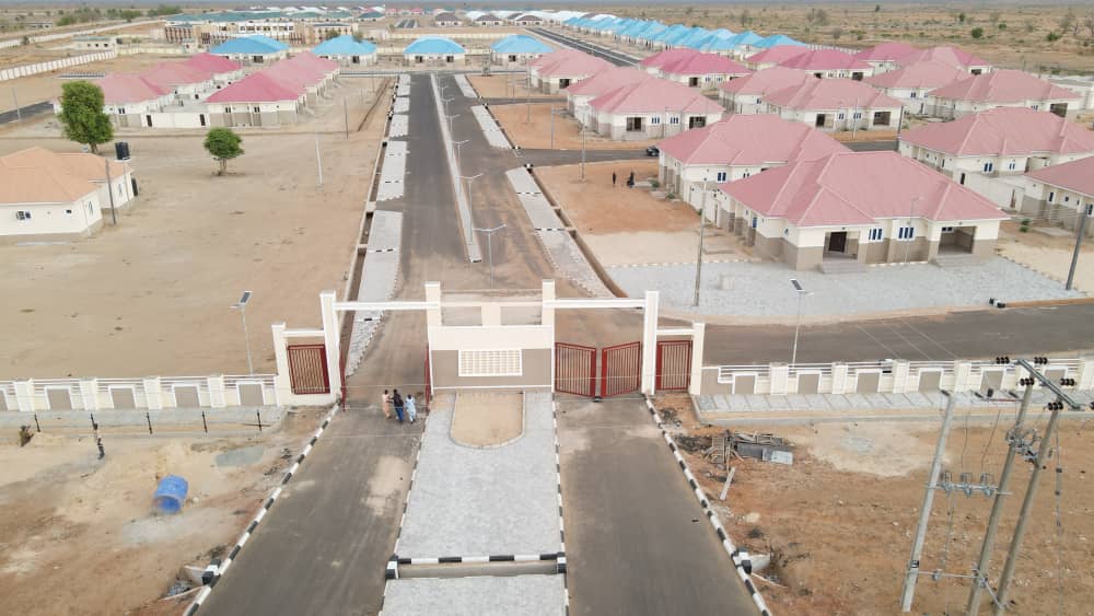 Buni, World Bank's representative unveil Zulum’s housing estates, schools, road projects 2 IMG 20241213 WA0015
