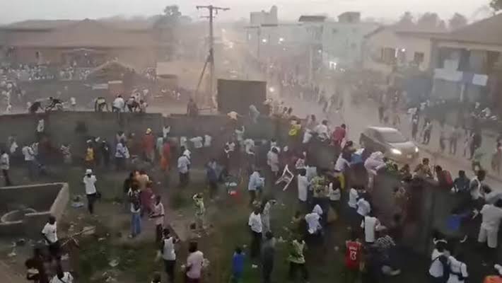 Stampede in Guinea football match