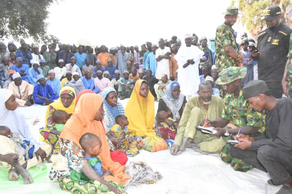Bandit leaders surrender arms, captives in Katsina 3 20250120 160408