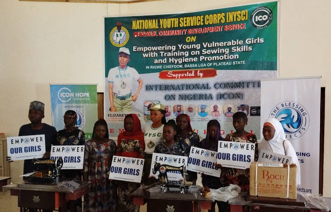 Corps member trains, donates sewing machines to displaced Plateau girls 2 IMG 20250112 WA0000
