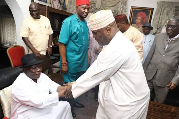 Chief Edwin Clark, was a diehard proponent of nation-building, true federalism – Atiku 19 Atiku and Edwin Clark