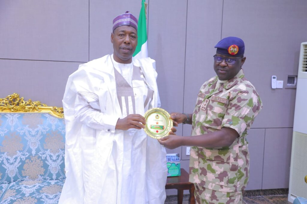 Zulum to rebuild NYSC permanent orientation camp in Borno 1 Governor Zulum made the announcement while receiving the Director General of NYSC, Brigadier General Yusha’u Ahmed, and his management team during a courtesy visit at the Government House in Maiduguri on Friday.