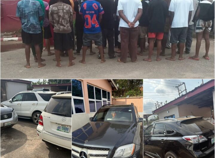 EFCC arrests 30 suspected Internet fraudsters in Asaba 13 20250314 173158
