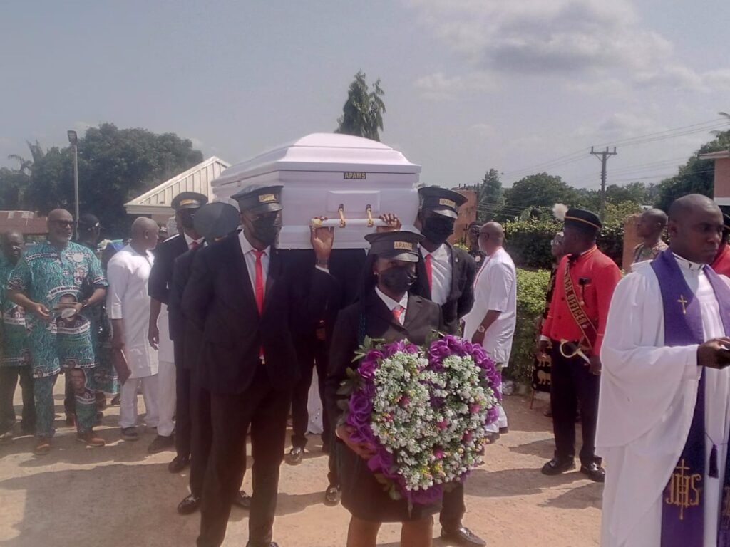 Nwosu made profound contributions to Nigeria’s democracy – Tinubu 1 Nwosu burial