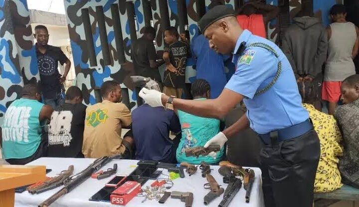 Police arrest 3 suspected gunrunners in Delta 14 Delta State Police Command